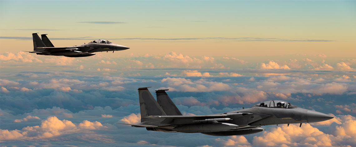 fighter jets